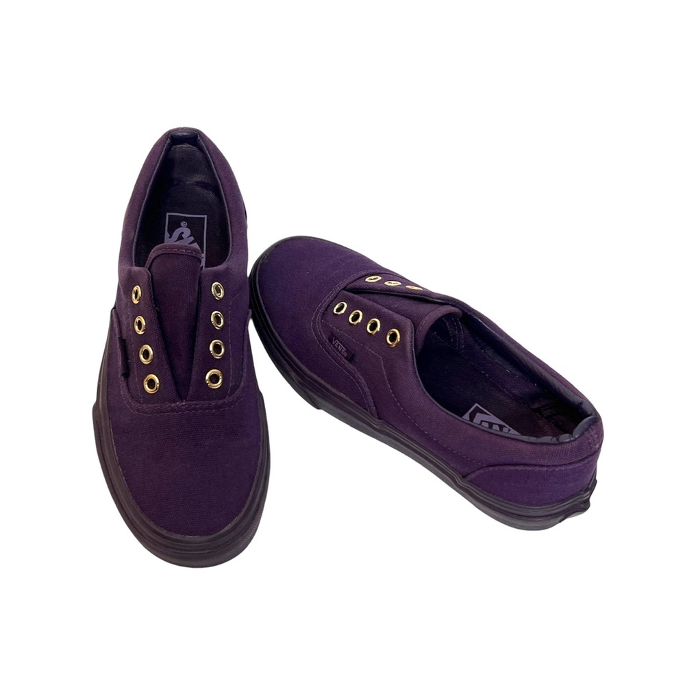 VANS Era Gold Mono Blackberry Cordial Canvas Sneakers Sz 7 Women